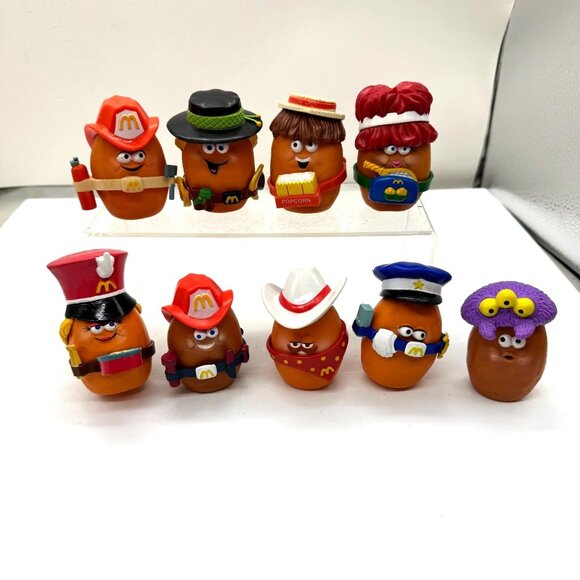 Vintage McDonald’s McNugget Buddies Chicken Happy Meal Lot of 9 Children's Toys - Picture 1 of 9